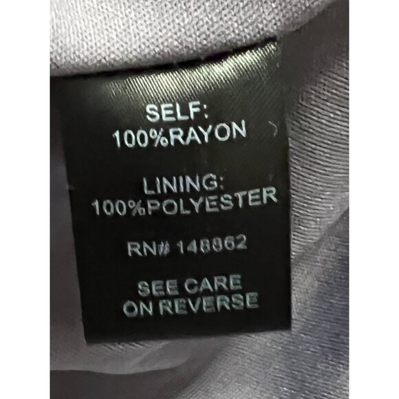 Torrid Size 2 Gray Purple Floral‎ Sleeveless A-Line Swing Dress Tie Neck Lined - Picture 9 of 16